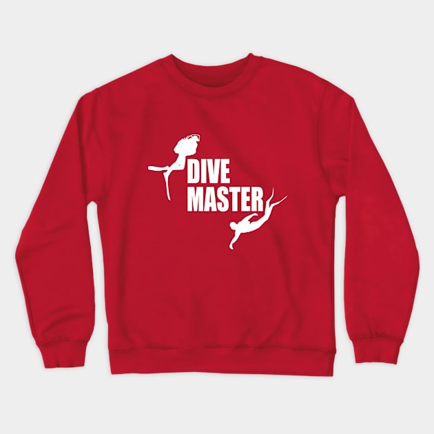 Scuba Diving Divemaster Crewneck Sweatshirt by TMBTM